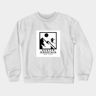 Hunter Mountain New York United States Ski Crewneck Sweatshirt